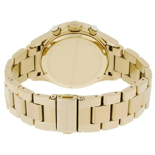 Marc by Marc Jacobs Women's Baker Gold Green Dial Stainless Steel Watch MBM3245