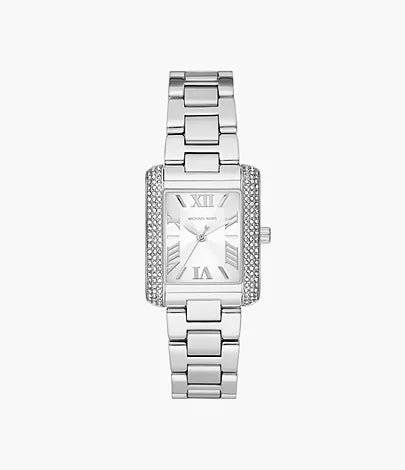 Michael Kors Women’s Emery Three-Hand Stainless Steel Watch MK4642