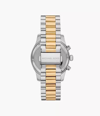 Michael Kors  Women's Lexington Chronograph Two-Tone Stainless Steel Watch