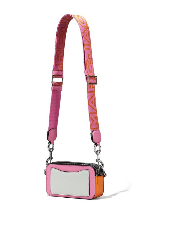 Marc Jacobs The Snapshot Crossbody Bag (Candy Pink Multi)