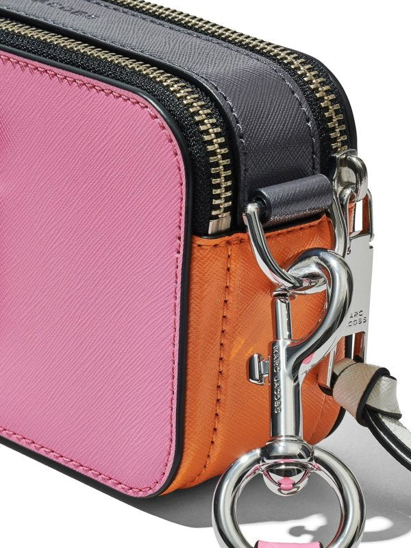 Marc Jacobs The Snapshot Crossbody Bag (Candy Pink Multi)