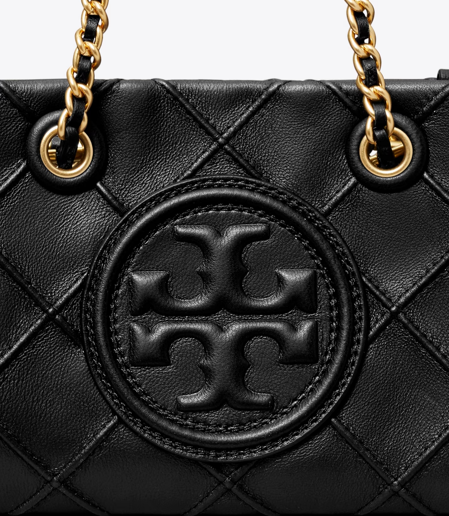 Tory Burch Mini Fleming Soft Tote Black