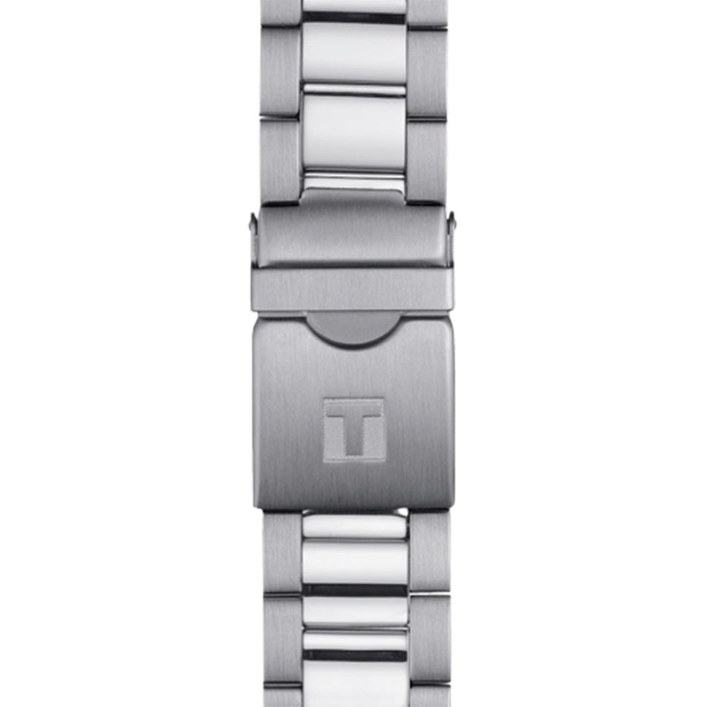 TISSOT PR 100 Black Dial and Grey Stainless Steel strap T1014101105100