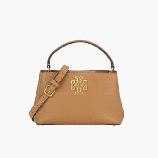 Tory Burch Britten Micro Satchel Tiramisu