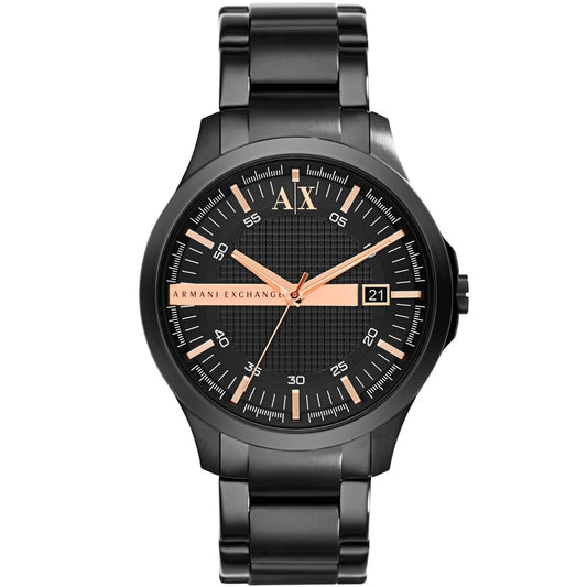 Armani Exchange Watch For Men Hampton AX2150 With Black Dial