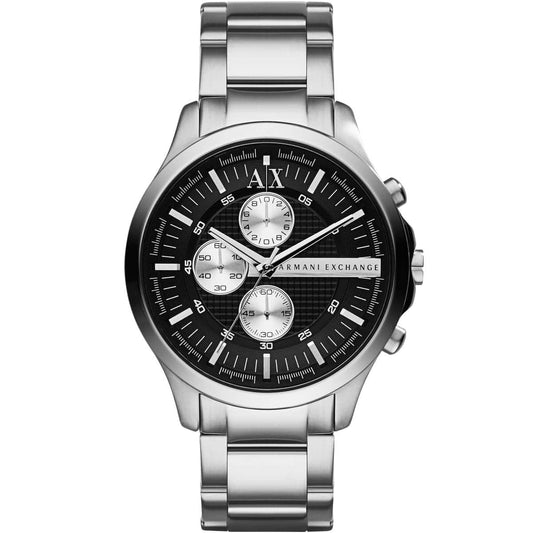 Armani Exchange Watch For Men Hampton AX2152 With Black Dial