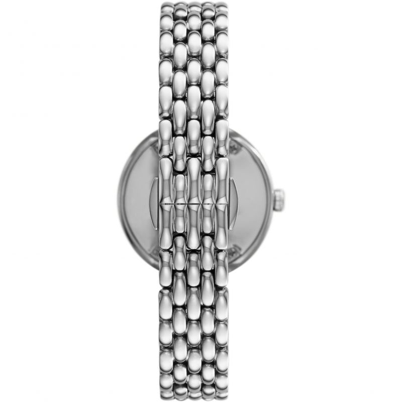 Emporio Armani Women’s Analog Stainless Steel White Dial 30mm Watch AR11354