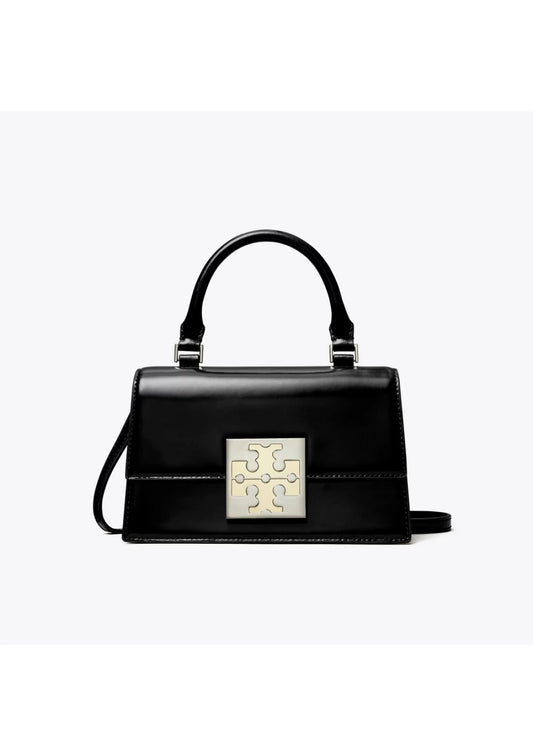 Tory Burch Bon Bon Spazzolato Mini Top-Handle Bag