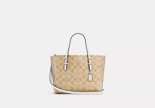 Coach Mollie Tote 25 In Signature Canvas