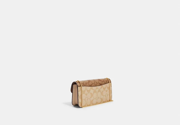 Coach Morgan Crossbody In Blocked Signature Canvas