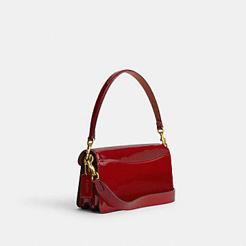 Coach Tabby Shoulder Bag In Signature Leather Red