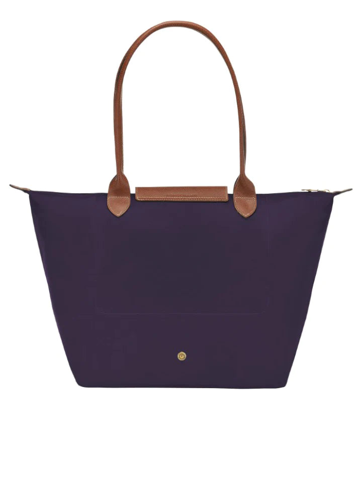 Longchamp Le Pliage Green Tote Bag Purple