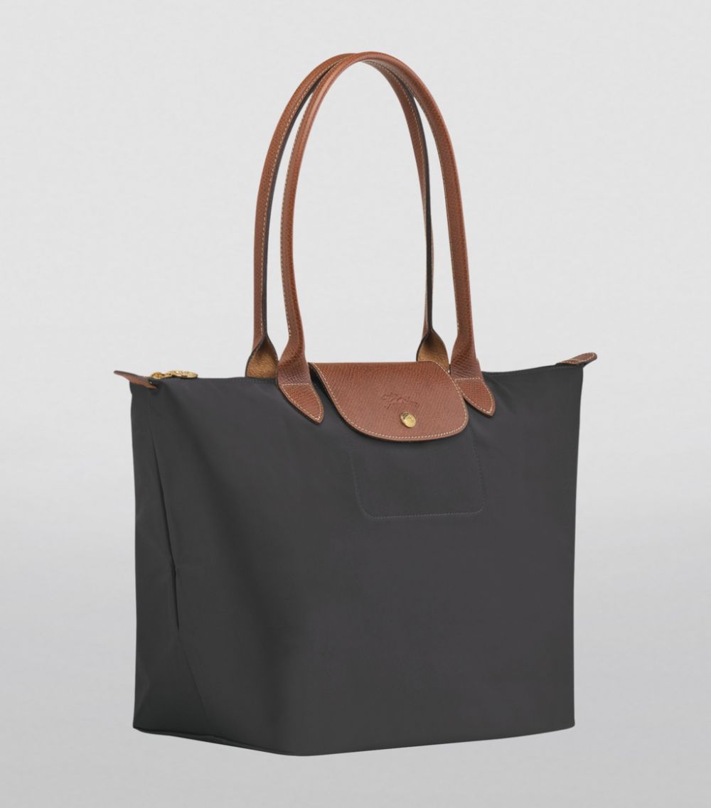 Longchamp Le Pliage Tote Bag Graphite – Recycled Canvas