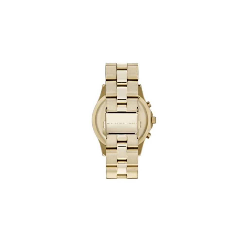 Marc Jacobs Ladies Gold Blade Watch MBM3101