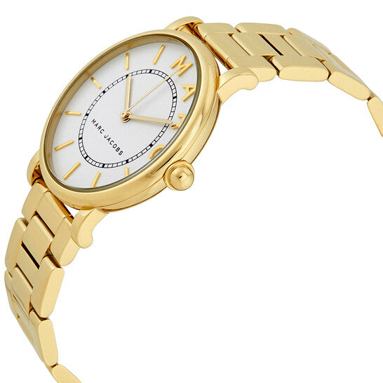 Marc Jacobs Roxy White Satin Dial Ladies Watch MJ3522