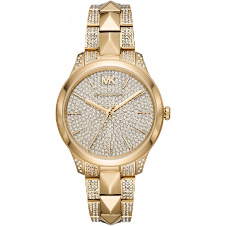 Michael Kors Women’s Quartz Stainless Steel Gold Dial 38mm Watch MK6715