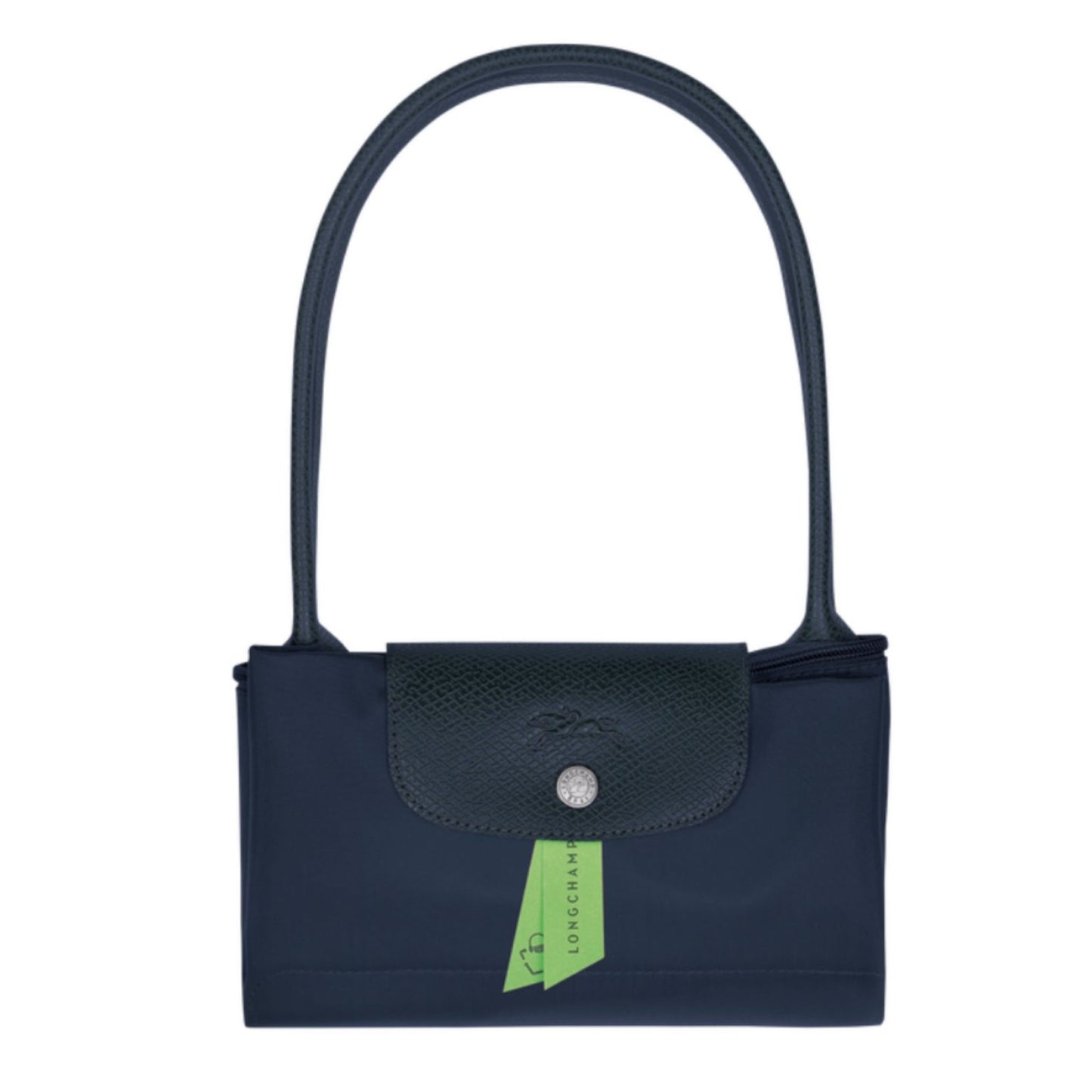 Longchamp Le Pliage Tote Green Bag Blue- Recycled Canvas