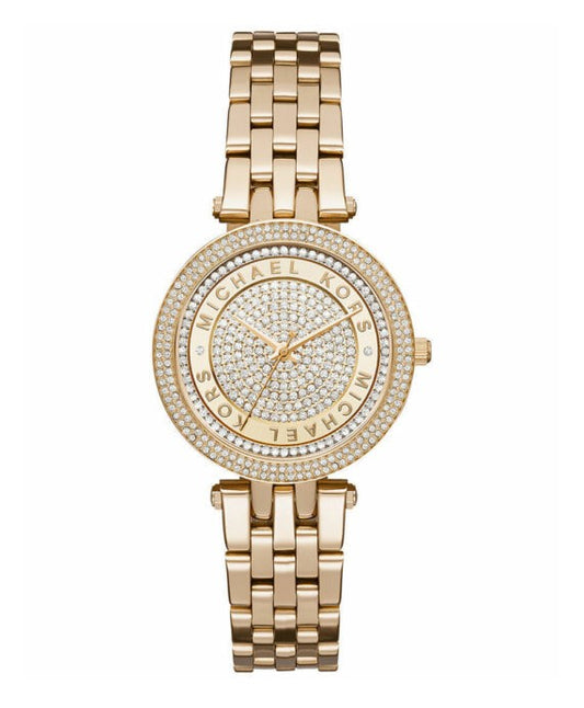 Michael Kors Women’s Quartz Stainless Steel Gold 33mm Watch MK3445