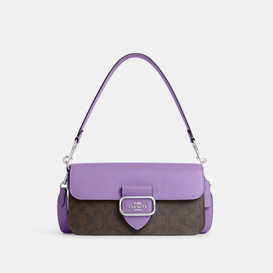 Coach Morgan Shoulder Bag in Signature Canvas