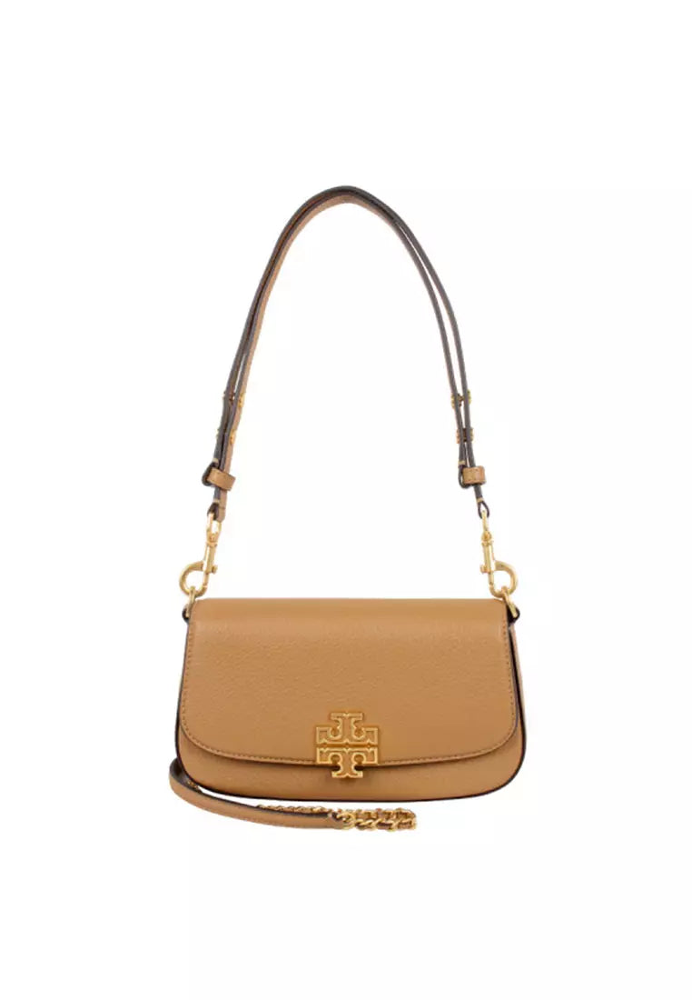 Tory Burch Britten Convertible Crossbody Tiramisu