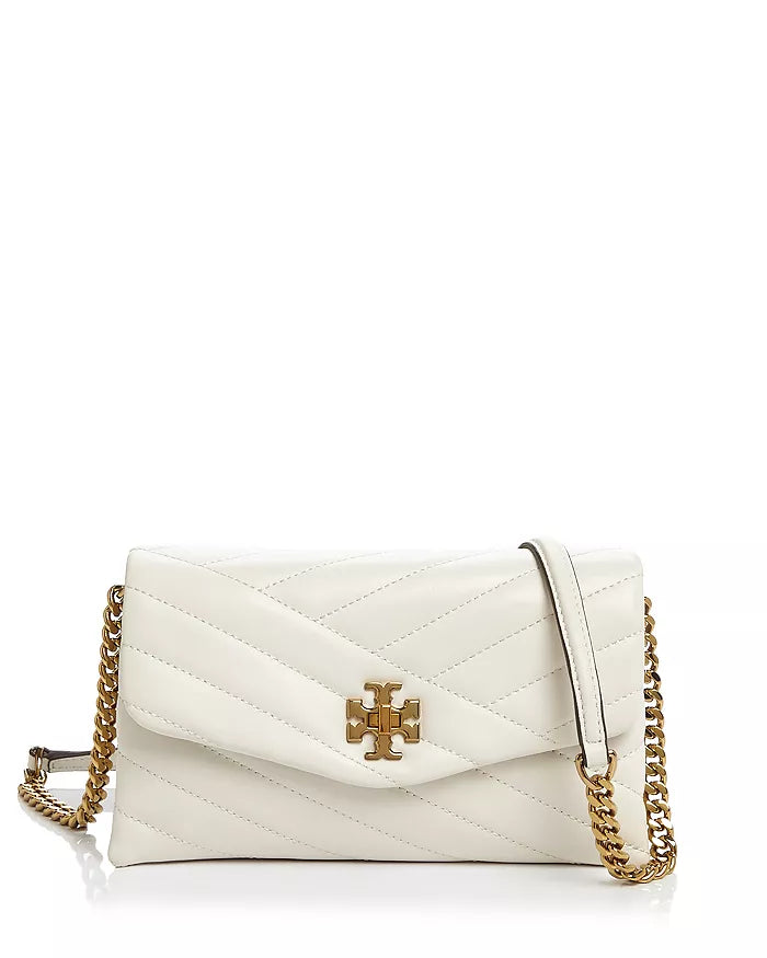 TORY BURCH KIRA CHEVRON CHAIN WALLET