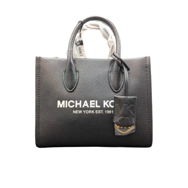 Michael Kors Mirella Shopper Crossbody Leather Bag (Small)