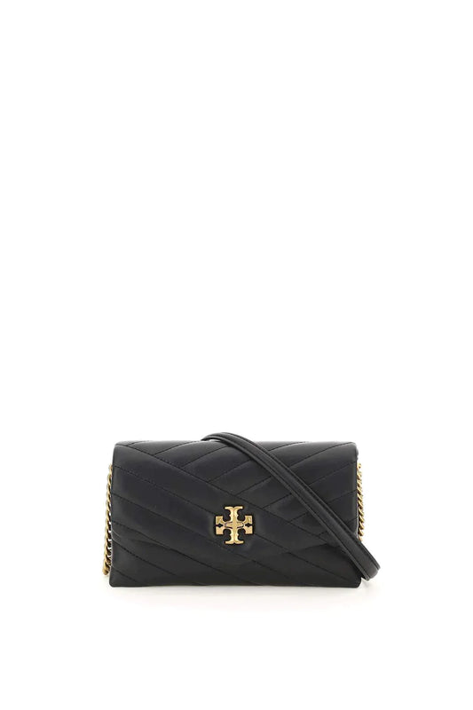 Tory Burch Kira quilted leather chain wallet