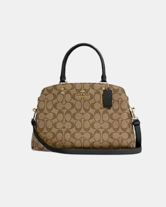 Coach Mini Lillie Carryall In Signature Canvas