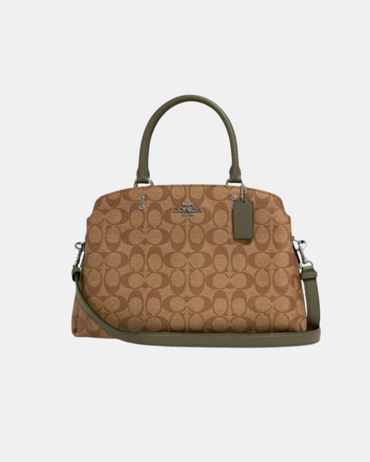 Coach Lillie Carryall In Signature Canvas