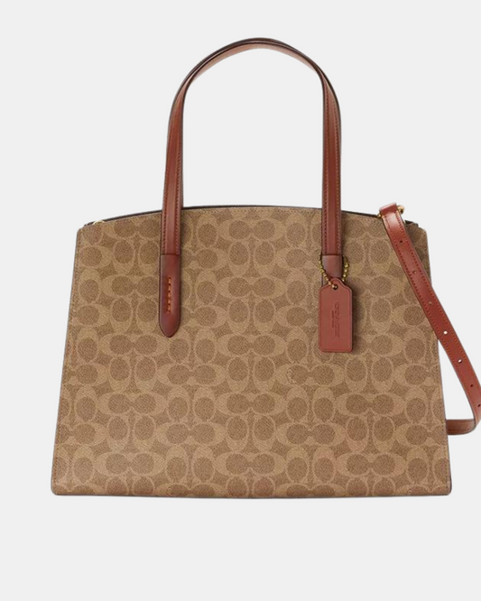 Coach Signature Charlie Carryall Tote Bag