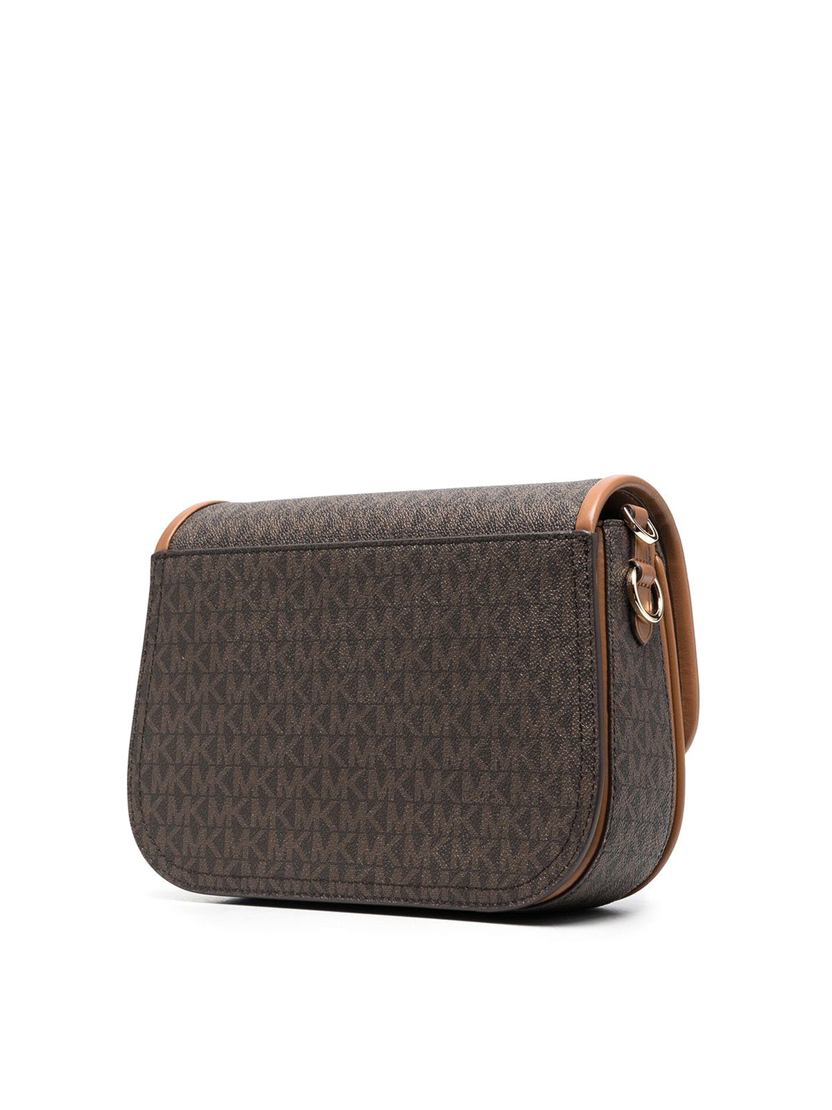 Michael Kors Monogram-Patterned Leather Bag