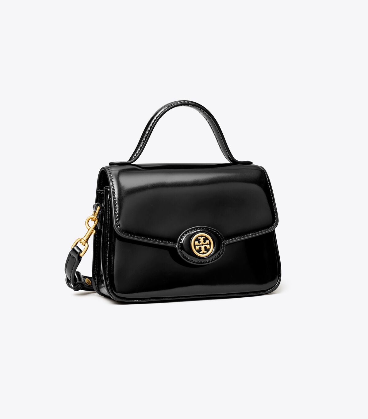 Tory Burch Robinson Spazzolato` Leather Convertible Shoulder Bag