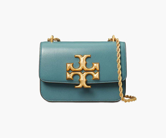 Tory Burch – Eleanor Textured Convertible Shoulder Bag (Brisk blue)