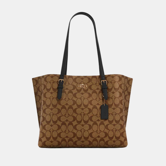 Coach Mollie Tote in Signature Canvas