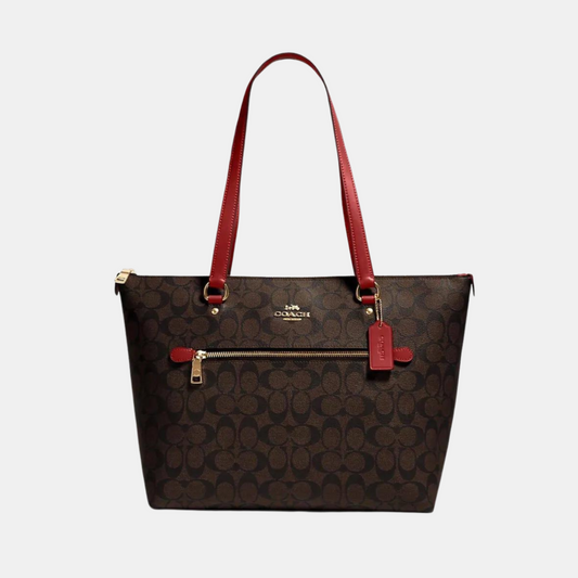 Coach Gallery Tote In Signature Canvas