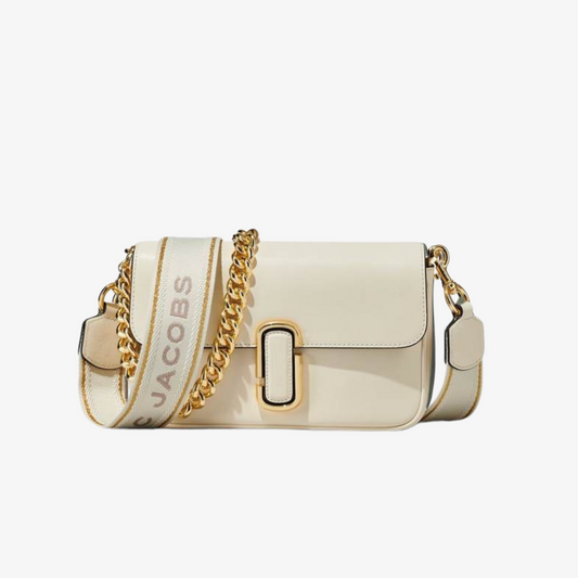 Marc Jacobs – The J Marc Shoulder Bag (Cloud White)