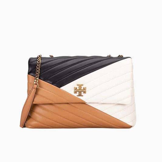 Tory Burch – Kira Chevron Color-Block Convertible Shoulder Bag (Large)