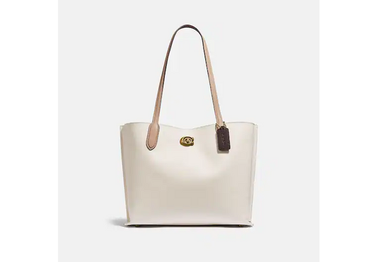 Coach Willow Tote In Colorblock