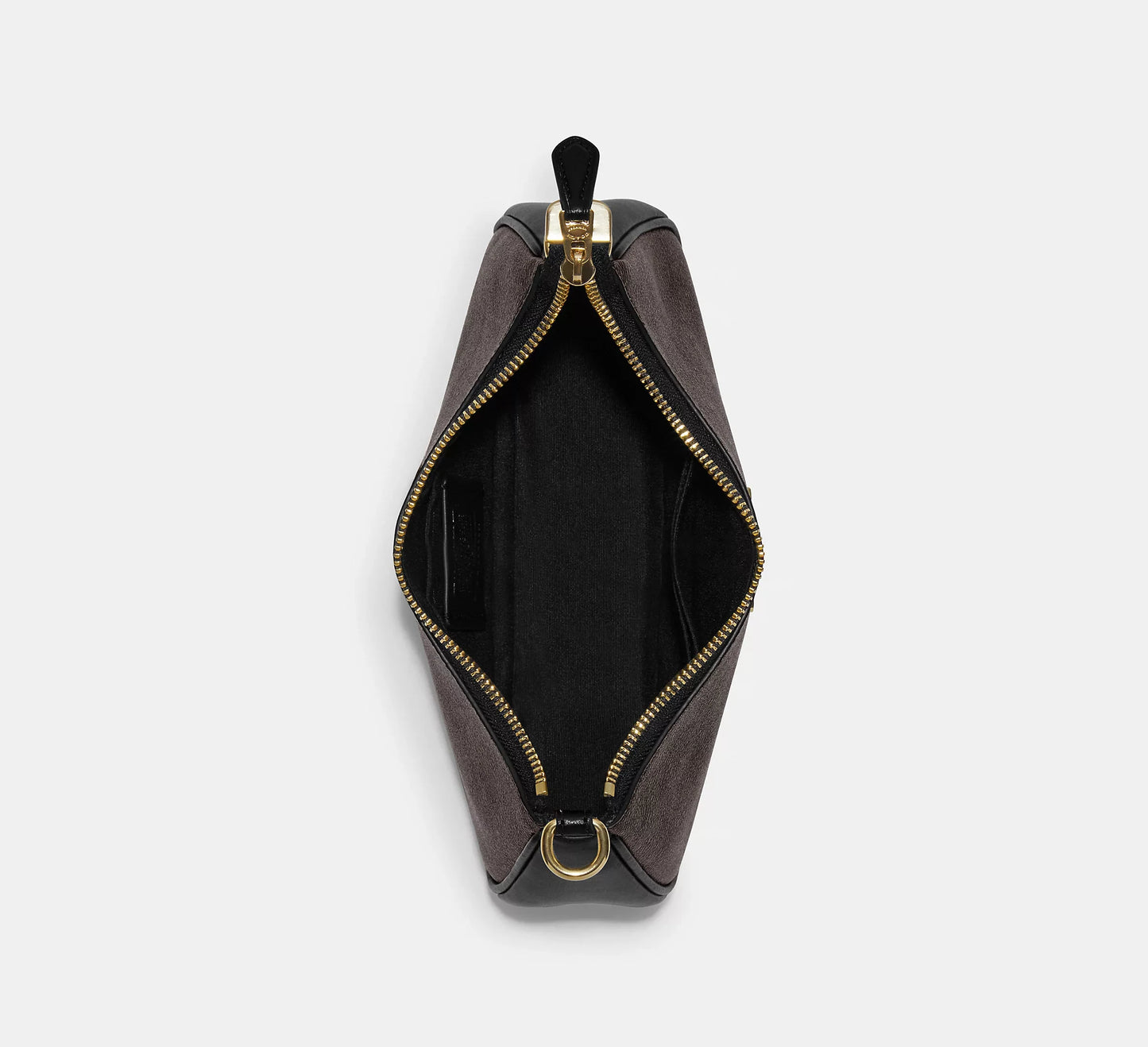 Teri Shoulder Bag In Signature Canvas Gold/Brown Black