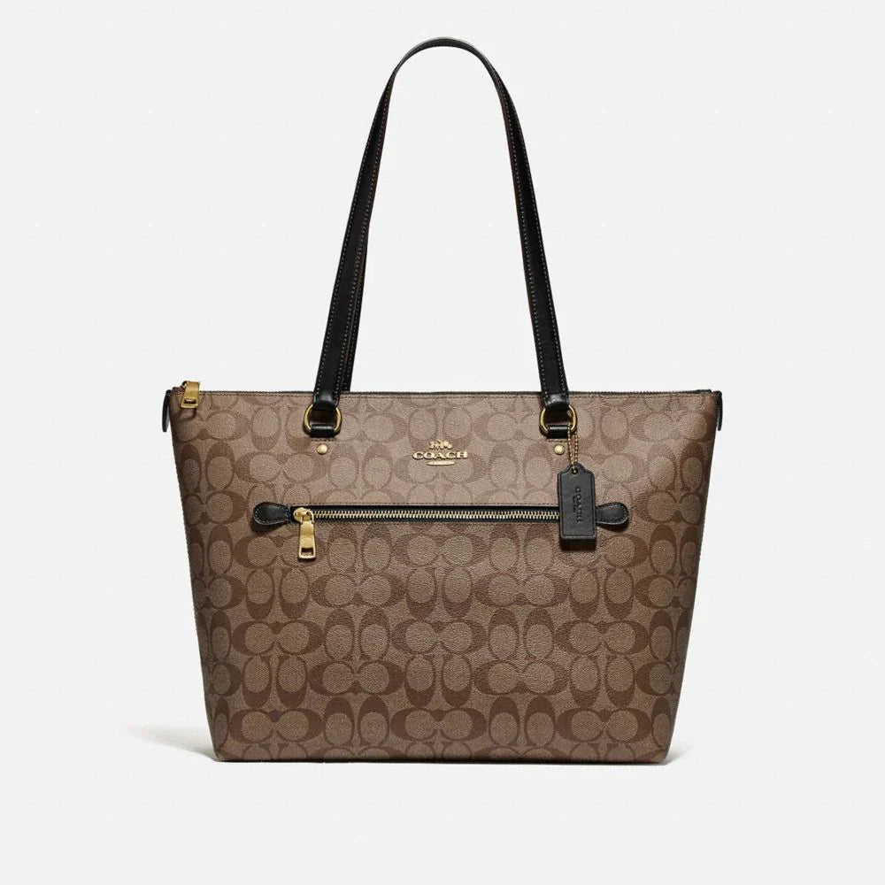 Coach Gallery Tote In Signature Canvas