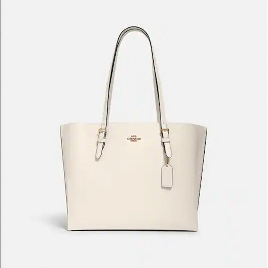 Coach Mollie Tote Light Saddle